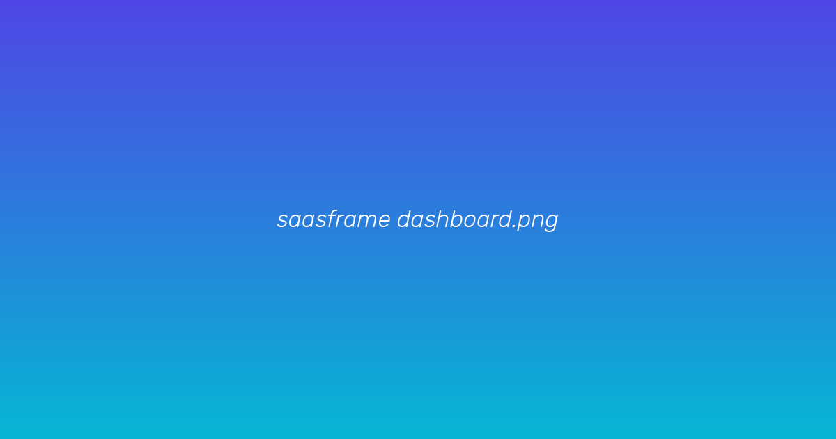 Dashboard widgets overview