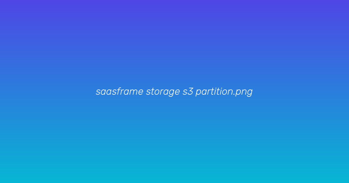 Attachment partition settings with Storage Driver dropdown set to S3